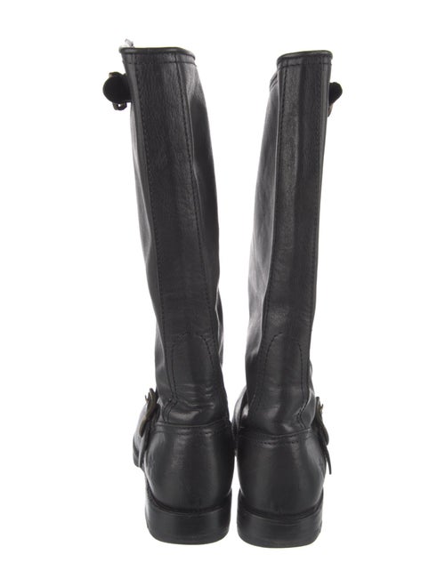 Frye Leather Moto Boots