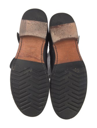 Frye Leather Moto Boots