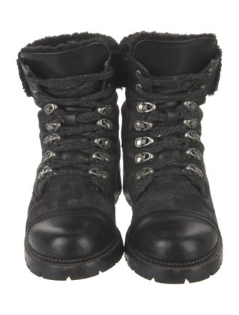 Frye Leather Combat Boots