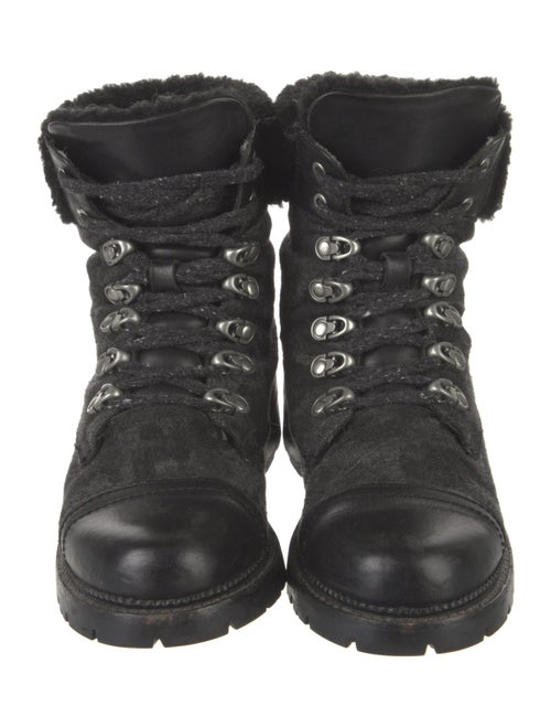 Frye Leather Combat Boots