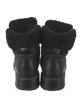 Frye Leather Combat Boots