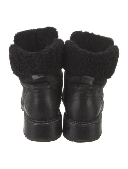 Frye Leather Combat Boots