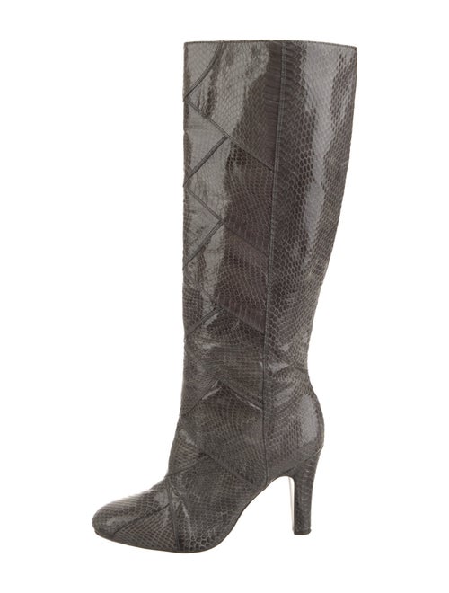 Frye Snakeskin Animal Print Boots