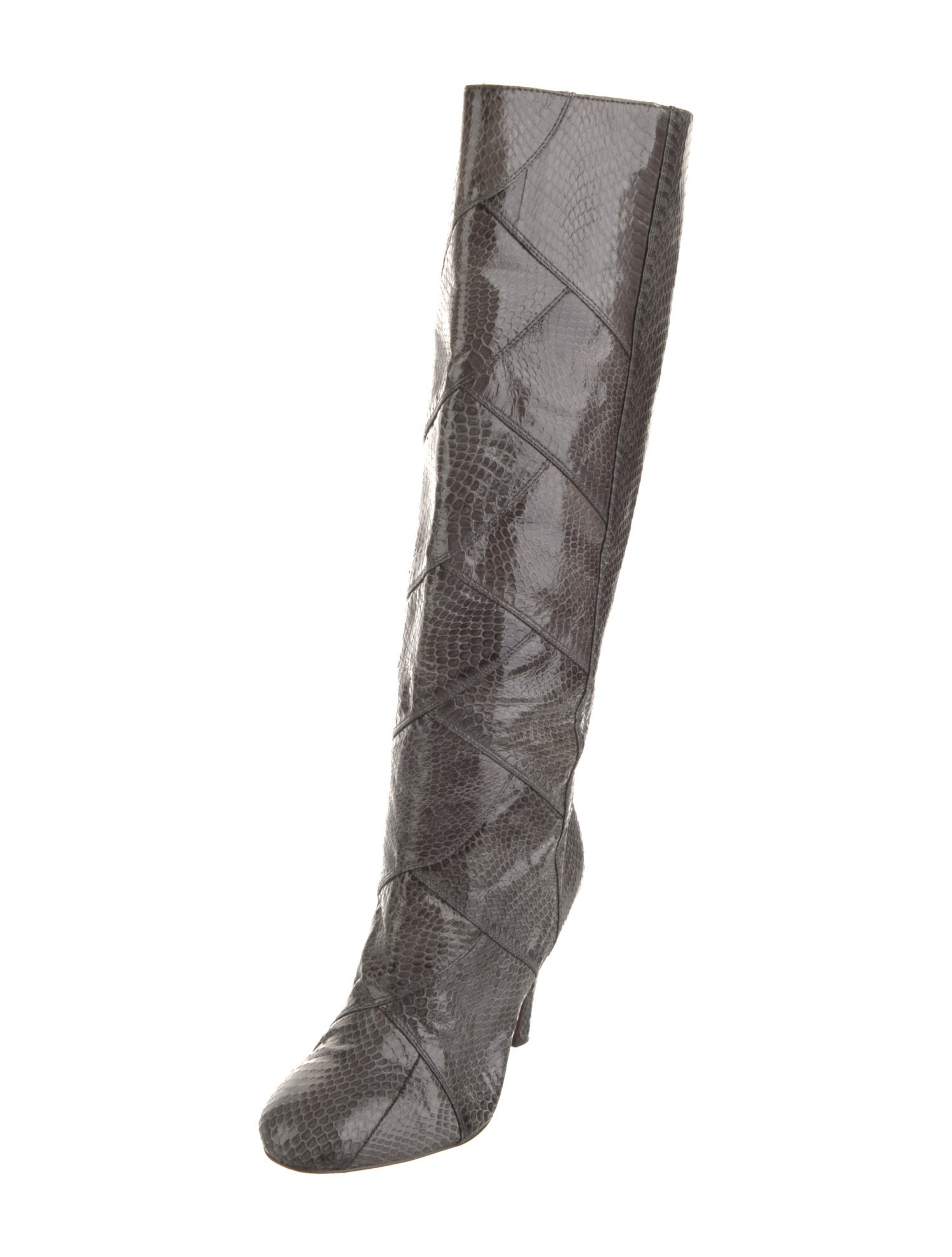 Frye Snakeskin Animal Print Boots