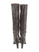 Frye Snakeskin Animal Print Boots