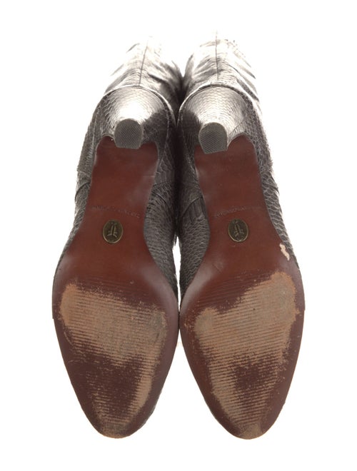 Frye Snakeskin Animal Print Boots