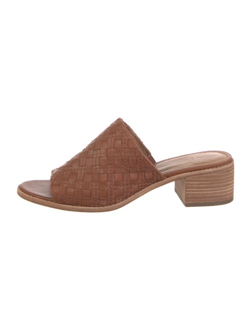 Frye Leather Slides