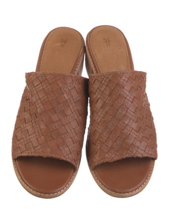 Frye Leather Slides
