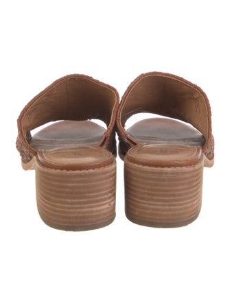 Frye Leather Slides