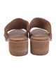 Frye Leather Slides