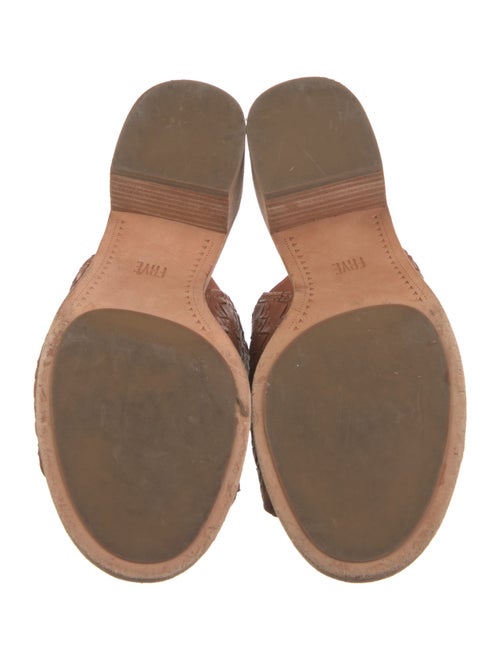 Frye Leather Slides
