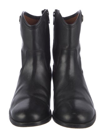 Frye Leather Moto Boots