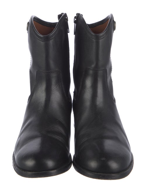 Frye Leather Moto Boots