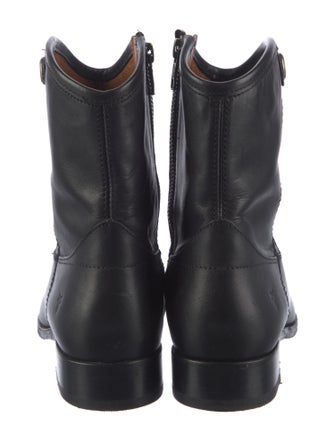 Frye Leather Moto Boots