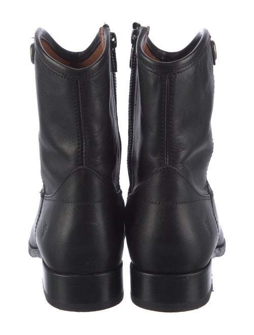 Frye Leather Moto Boots