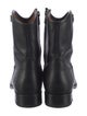 Frye Leather Moto Boots