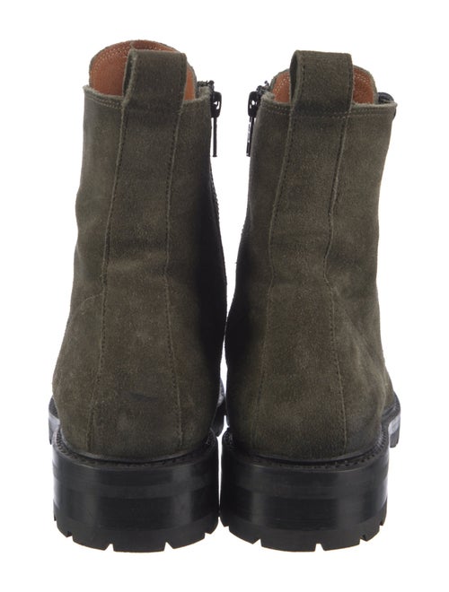 Frye Suede Combat Boots