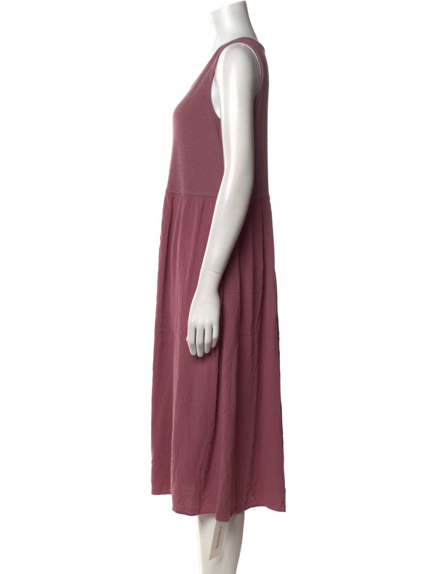 Frye Scoop Neck Midi Length Dress