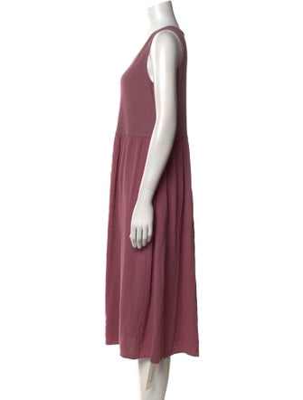 Frye Scoop Neck Midi Length Dress