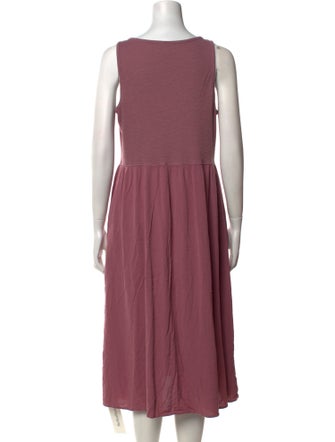 Frye Scoop Neck Midi Length Dress
