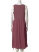Frye Scoop Neck Midi Length Dress