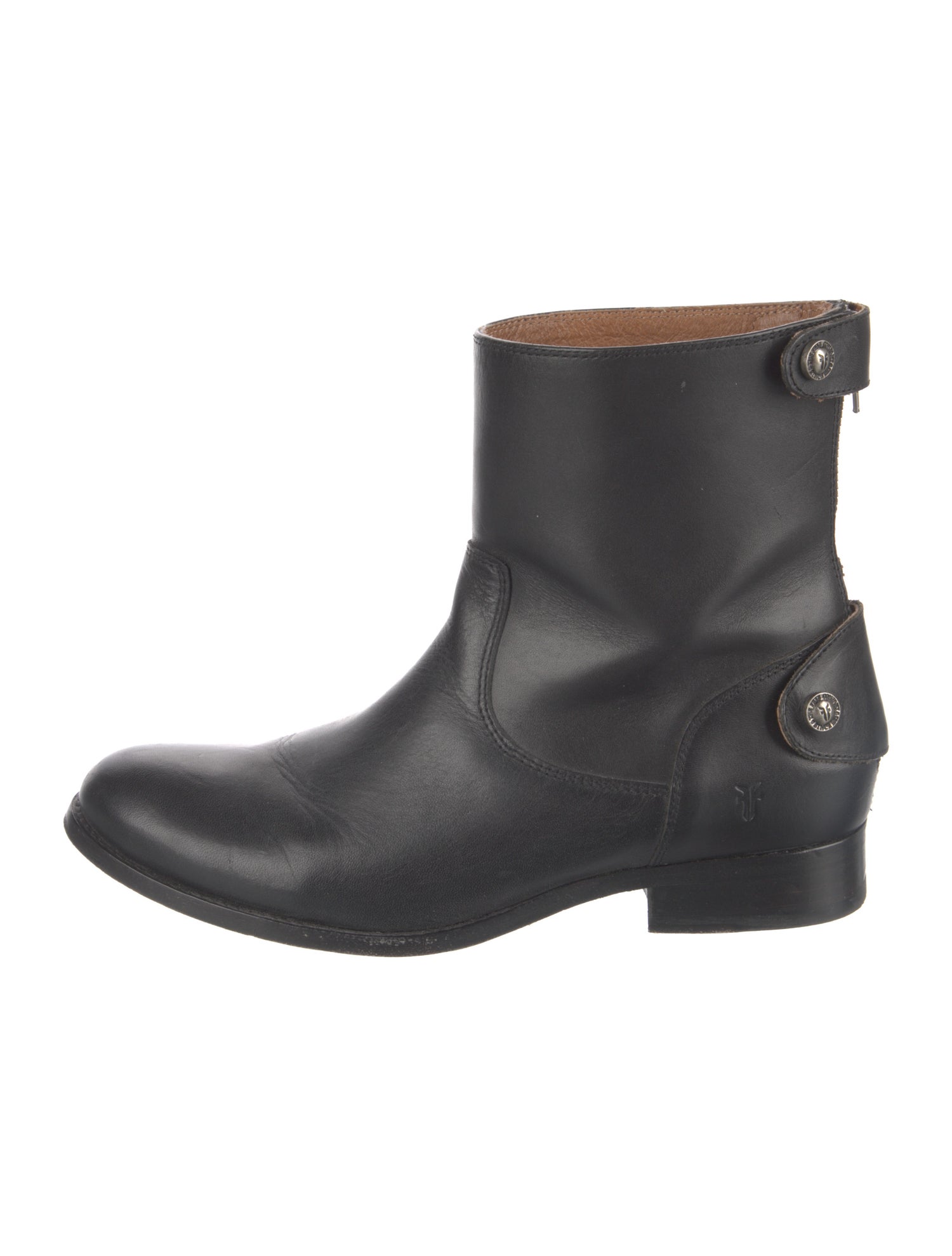 Frye Leather Moto Boots