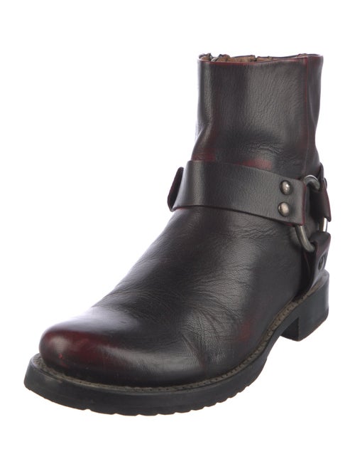 Frye Leather Moto Boots