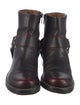 Frye Leather Moto Boots