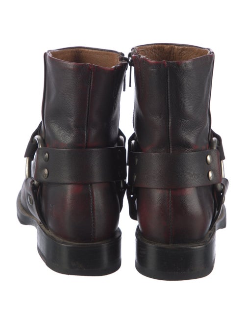 Frye Leather Moto Boots