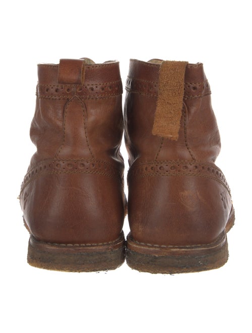 Frye Leather Lace-Up Boots