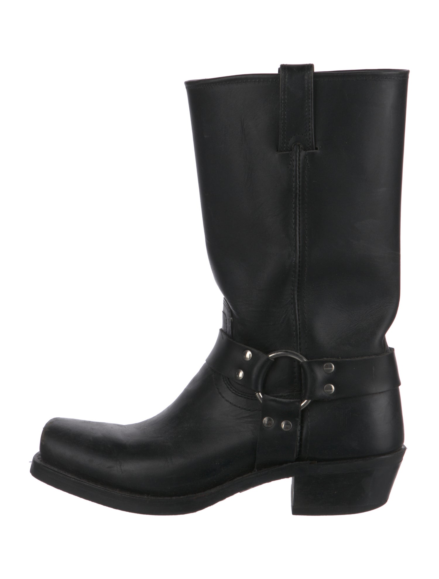 Frye Leather Moto Boots