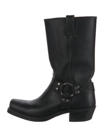 Frye Leather Moto Boots