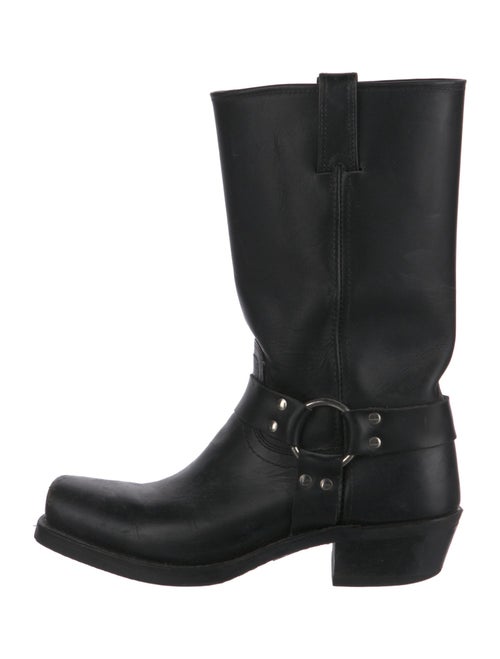 Frye Leather Moto Boots