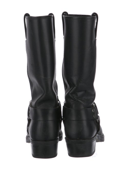 Frye Leather Moto Boots