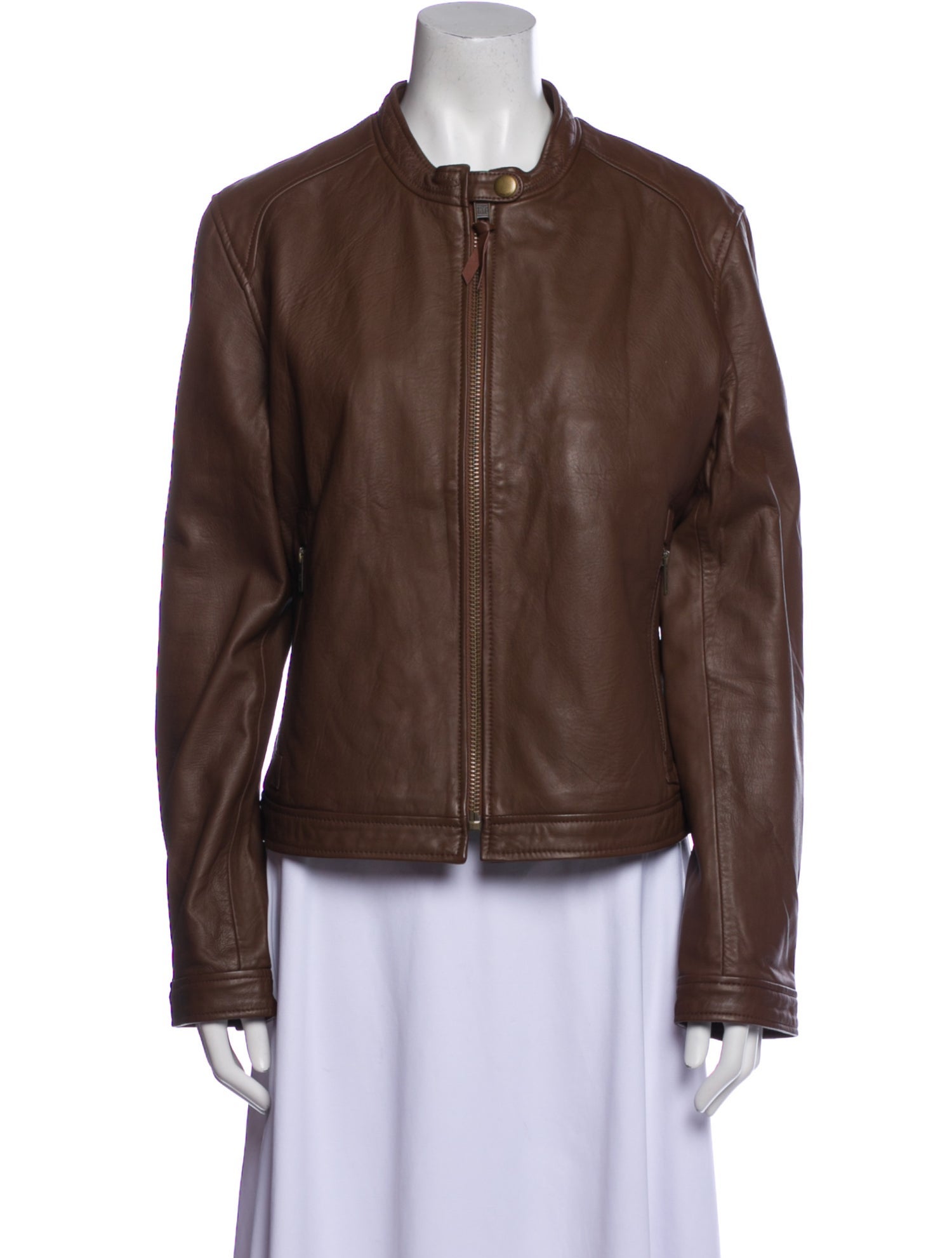 Frye Leather Biker Jacket