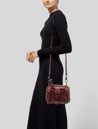 Frye Leather Top Handle Bag