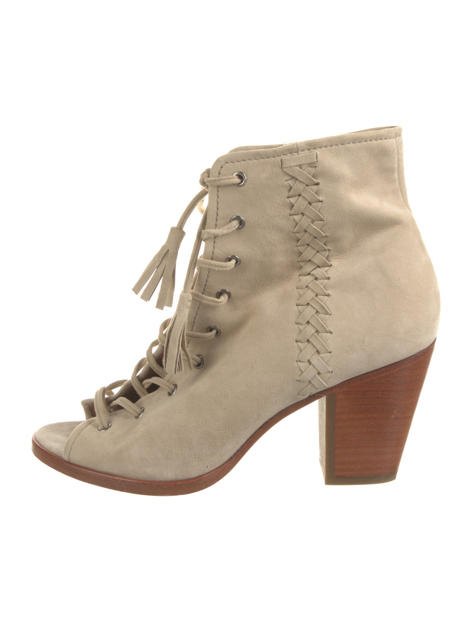 Frye Suede Lace-Up Boots