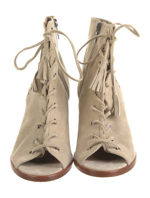 Frye Suede Lace-Up Boots