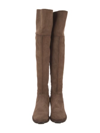 Frye Suede Riding Boots