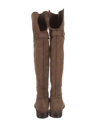 Frye Suede Riding Boots