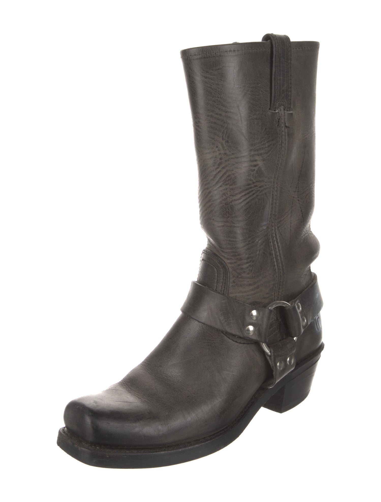 Frye Leather Moto Boots