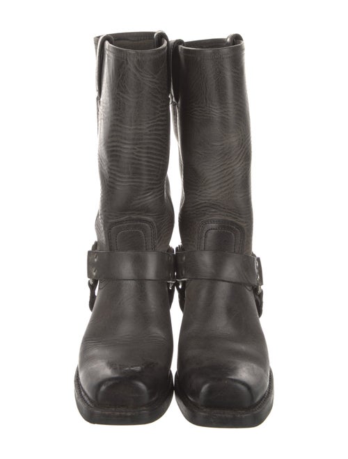 Frye Leather Moto Boots