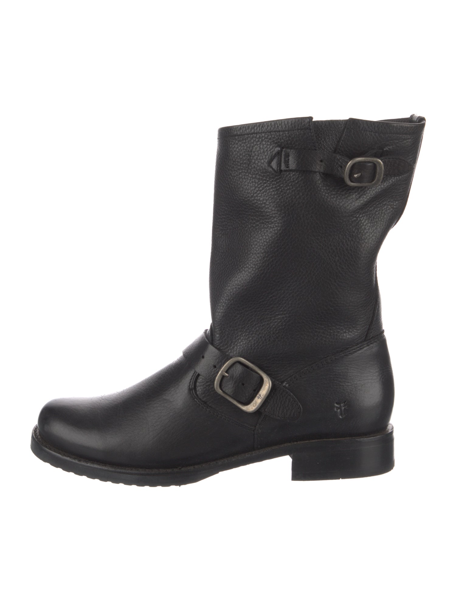 Frye Leather Moto Boots