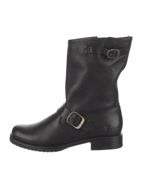 Frye Leather Moto Boots