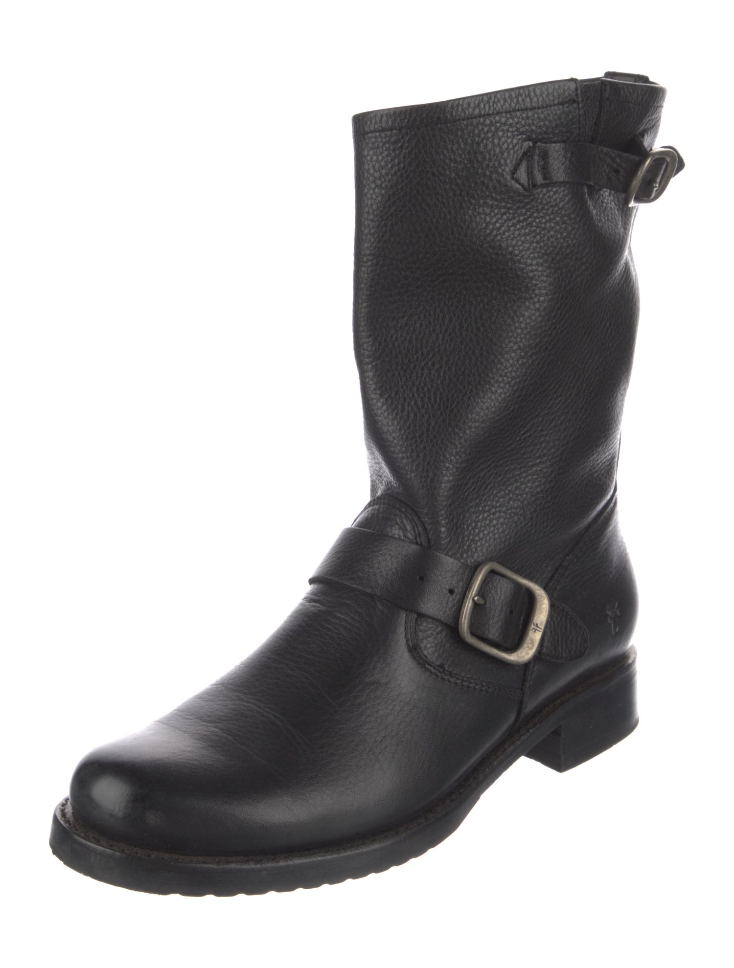 Frye Leather Moto Boots