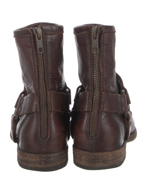 Frye Leather Moto Boots