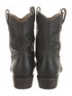 Frye Leather Studded Accents Western Boots
