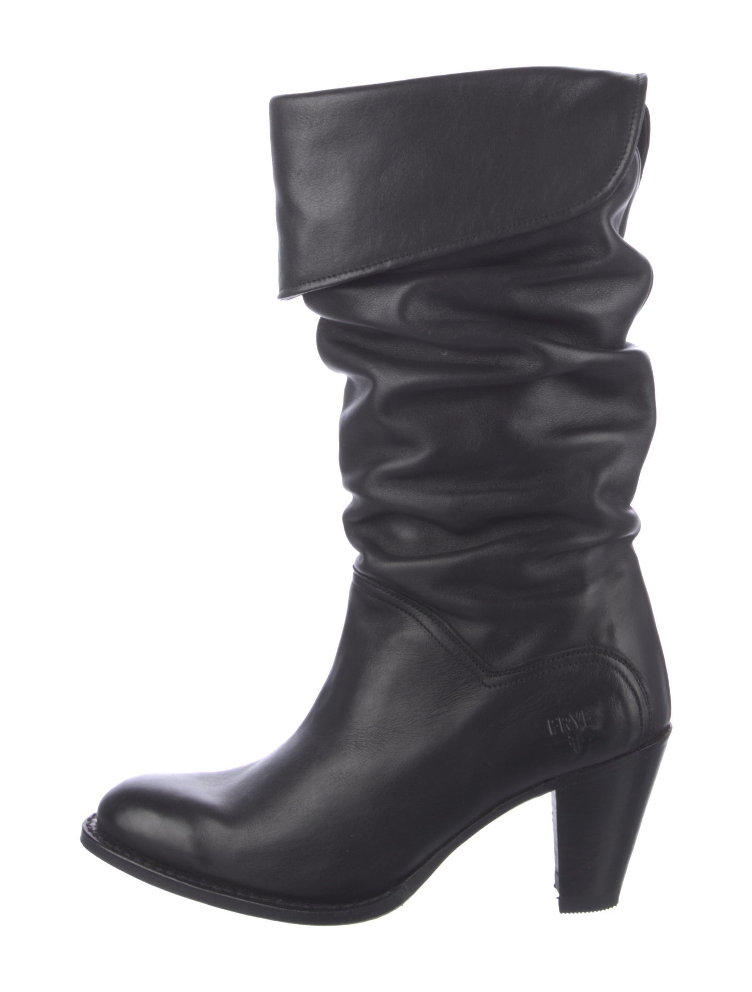 Frye Leather Slouch Boots