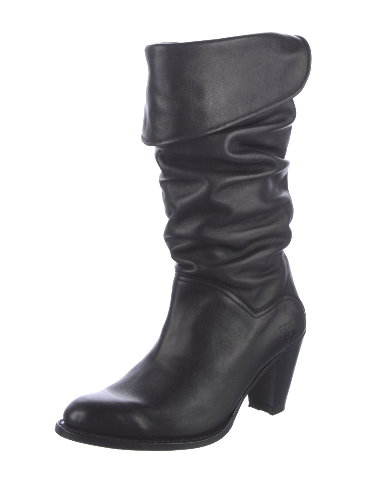 Frye Leather Slouch Boots