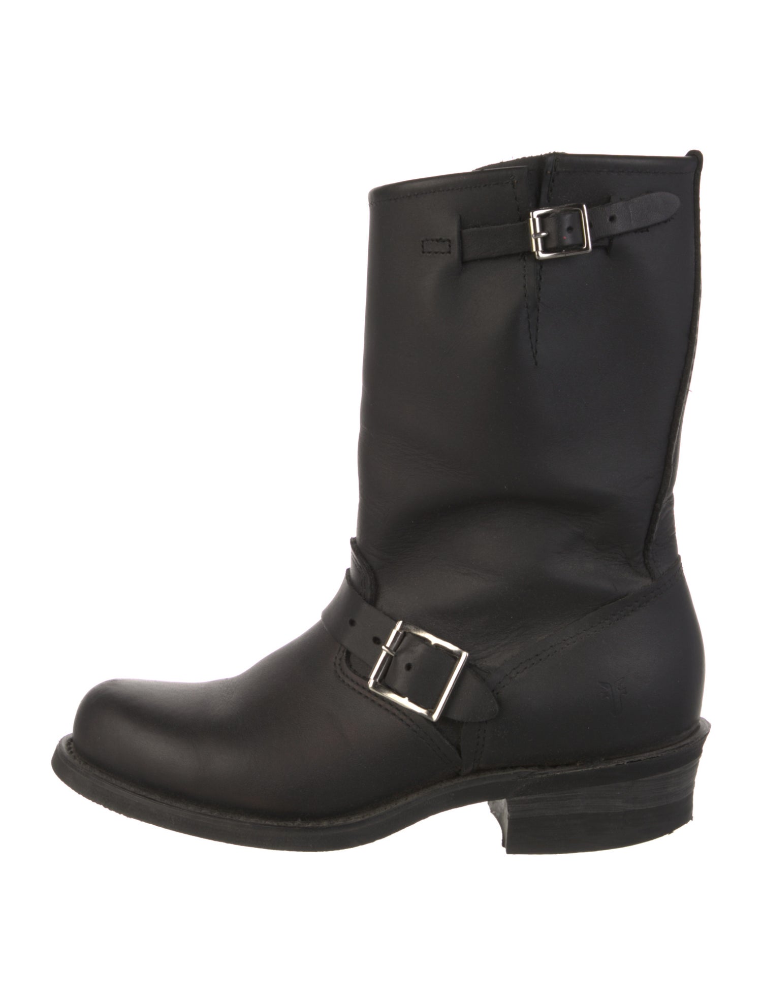 Frye Leather Moto Boots